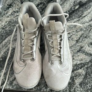 Nike vapor shark 3 men’s football cleats white size 9